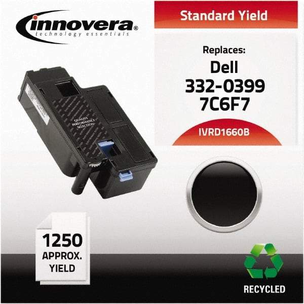 innovera - Black Toner Cartridge - Use with Dell C1660W - Industrial Tool & Supply