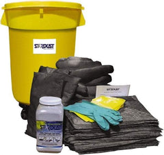 Stardust Spill Products - Spill Clean-Up System Accessory Kit Spill Kit - 32 Gal Mobile Spill Cart - Industrial Tool & Supply