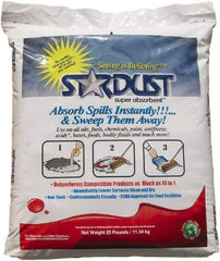 Stardust Spill Products - 1.5 Cu Ft Bag Amorphous Alumina Silicate Granular Absorbent - Universal Use - Industrial Tool & Supply