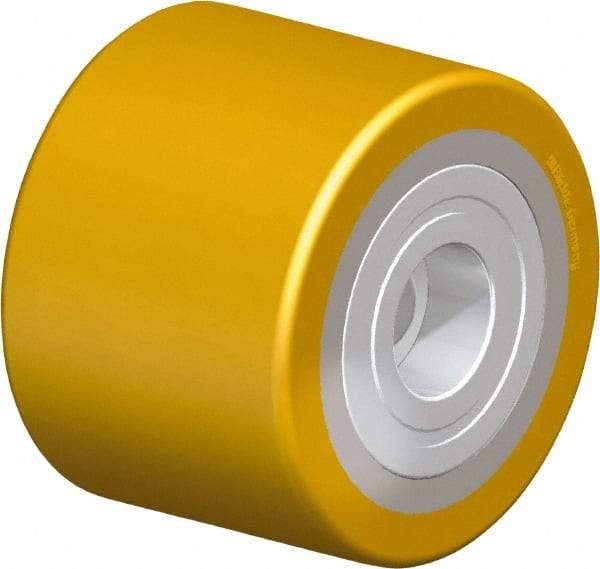 Blickle - 2-3/64" Wide x 3.23" High x 3" Deep Hand Truck Roller - 968 Lb Load Capacity - Industrial Tool & Supply