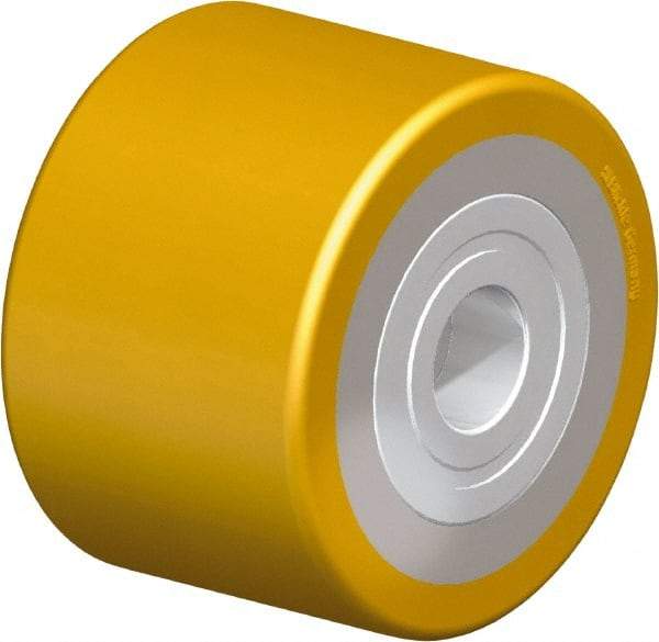 Blickle - 2-1/8" Wide x 3.15" High x 3" Deep Hand Truck Roller - 836 Lb Load Capacity - Industrial Tool & Supply