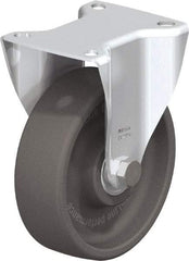 Blickle - 5" Diam x 1-9/16" Wide x 5-7/8" OAH Top Plate Mount Rigid Caster - Heat-Resistant Nylon, 770 Lb Capacity, Ball Bearing, 3-15/16 x 3-3/8" Plate - Industrial Tool & Supply