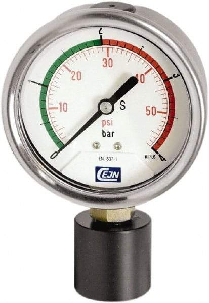 CEJN - Blow Gun OSHA Compliancy Gauge - Thread - Industrial Tool & Supply