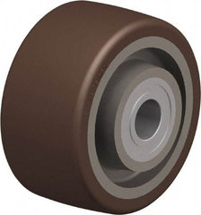Blickle - 4 Inch Diameter x 1-31/32 Inch Wide, Polyurethane-Elastomer Blickle Besthane Caster Wheel - 1,100 Lb. Capacity, 25/32 Inch Axle Diameter, Ball Bearing - Industrial Tool & Supply