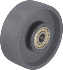 Blickle - 4 Inch Diameter x 1-1/2 Inch Wide, Heat-Resistant Nylon Caster Wheel - 550 Lb. Capacity, 19/32 Inch Axle Diameter, Ball Bearing - Industrial Tool & Supply