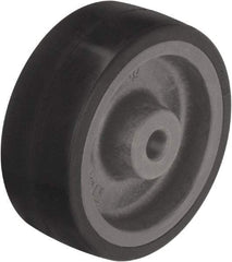 Blickle - 4 Inch Diameter x 1-3/8 Inch Wide, Heat-Resistant Silicone Rubber Caster Wheel - 176 Lb. Capacity, 1/2 Inch Axle Diameter, Plain Bore Bearing - Industrial Tool & Supply