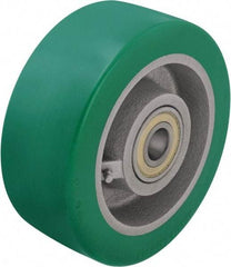 Blickle - 1 Inch Diameter x 3-9/64 Inch Wide, Polyurethane-Elastomer Blickle Softhane Caster Wheel - 3,080 Lb. Capacity, 1 Inch Axle Diameter, Ball Bearing - Industrial Tool & Supply