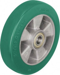 Blickle - 6 Inch Diameter x 2-1/8 Inch Wide, Polyurethane-Elastomer Blickle Softhane Caster Wheel - 1,100 Lb. Capacity, 25/32 Inch Axle Diameter, Ball Bearing - Industrial Tool & Supply