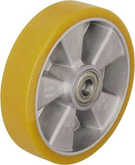 Blickle - 6-1/2 Inch Diameter x 1-31/32 Inch Wide, Polyurethane-Elastomer Blickle Extrathane Caster Wheel - 1,210 Lb. Capacity, 25/32 Inch Axle Diameter, Ball Bearing - Industrial Tool & Supply