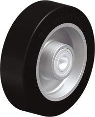 Blickle - 5 Inch Diameter x 1-37/64 Inch Wide, Solid Rubber Caster Wheel - 550 Lb. Capacity, 19/32 Inch Axle Diameter, Ball Bearing - Industrial Tool & Supply