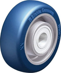 Blickle - 3 Inch Diameter x 1-11/64 Inch Wide, Polyurethane-Elastomer Blickle Besthane Caster Wheel - 396 Lb. Capacity, 19/32 Inch Axle Diameter, Ball Bearing - Industrial Tool & Supply
