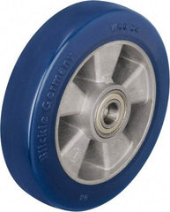 Blickle - 6-1/2 Inch Diameter x 1-31/32 Inch Wide, Polyurethane-Elastomer Blickle Besthane Caster Wheel - 1,210 Lb. Capacity, 25/32 Inch Axle Diameter, Ball Bearing - Industrial Tool & Supply