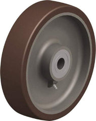 Blickle - 10 Inch Diameter x 2-23/64 Inch Wide, Polyurethane-Elastomer Blickle Besthane Caster Wheel - 3,300 Lb. Capacity, 1 Inch Axle Diameter, Ball Bearing - Industrial Tool & Supply