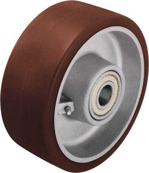 Blickle - 10 Inch Diameter x 1-31/32 Inch Wide, Polyurethane-Elastomer Blickle Besthane Caster Wheel - 2,750 Lb. Capacity, 1-3/16 Inch Axle Diameter, Ball Bearing - Industrial Tool & Supply