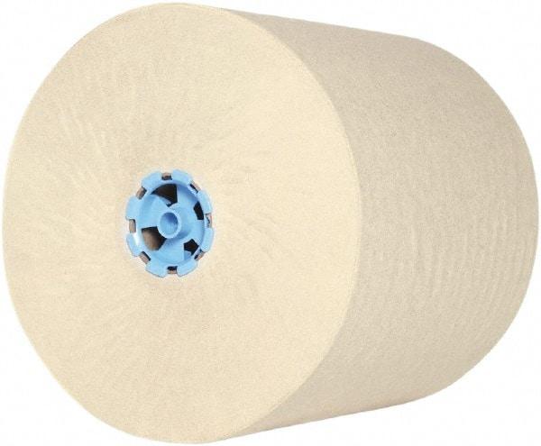 Scott - Hard Roll of 1 Ply Mocha Paper Towels - 7-1/2" Wide, 800' Roll Length - Industrial Tool & Supply