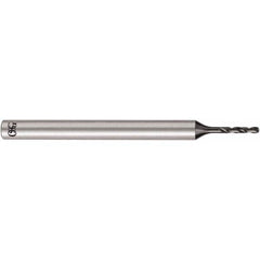 OSG - 1.35mm, 140° Point, Solid Carbide Micro Drill Bit - Industrial Tool & Supply