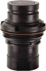 Parker - 1" Nominal Flow, 1 Thread, Nonspill Quick Disconnect Coupling - 60 Max psi, 40 to 140°F, Polypropylene Coupling, Fluorocarbon O-Ring - Industrial Tool & Supply