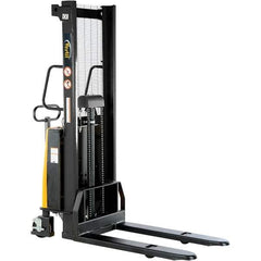 Vestil - Battery Operated Lifts Type: Stacker Powered Lift Load Capacity (Lb.): 2,000 - Industrial Tool & Supply