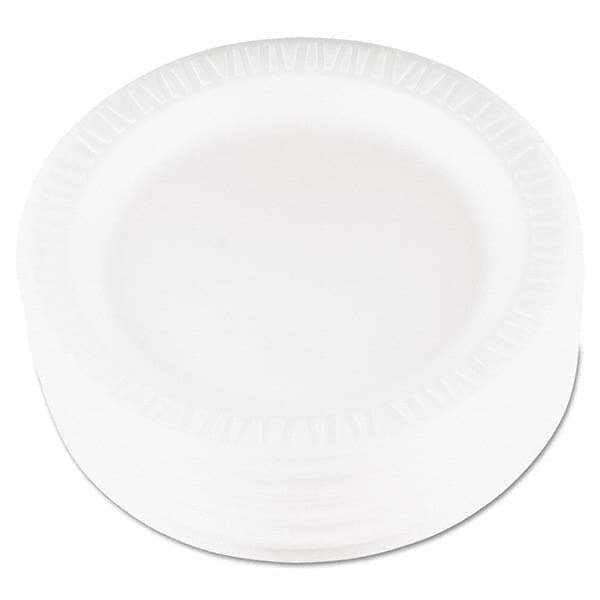 DART - Quiet Classic Laminated Foam Dinnerware, Plate, 9" Diam, WH, 125/PK, 4 Packs/CT - Industrial Tool & Supply