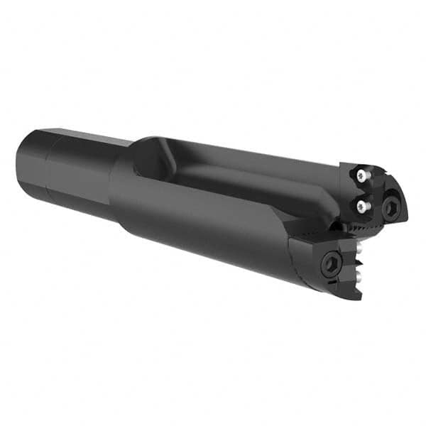 Allied Machine and Engineering - 4-27/64" Max Drill Depth, 2.2xD, 47.6mm Diam, Indexable Insert Drill - Industrial Tool & Supply