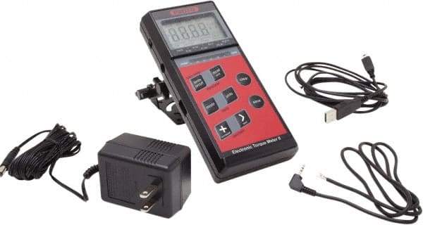 Proto - 0 to 2,000 Ft/lb, Electronic Torque Meter/Calibrator - Accurate to ± 0.5%, 7-1/4" OAL, 1/4, 3/8, 1/2, 3/4 & 1" Drive - Industrial Tool & Supply