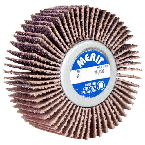 3″ × 3/4″ × 1/4″-20 High Performance Flap Wheel 60 Grit Ceramic Alumina / Aluminum Oxide - Industrial Tool & Supply