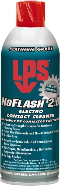 LPS - 12 Ounce Aerosol Contact Cleaner - Industrial Tool & Supply