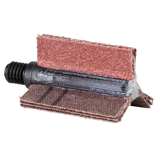 3 1/2″ × 1/2 In. Bore Polisher 240 Grit Very Fine Aluminum Oxide Fits 2 1/8″-2 1/2″ Inside Diameter X Weight Cotton/Poly Backing - Industrial Tool & Supply