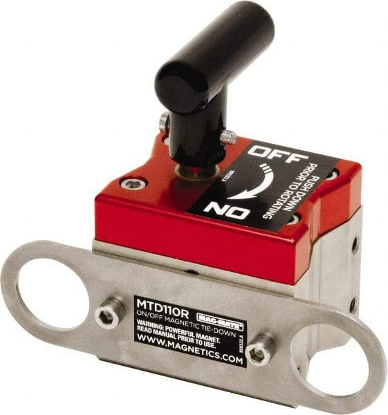 Mag-Mate - Magnetic Hooks Magnet Type: Rare Earth Shape: Square - Industrial Tool & Supply