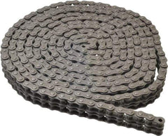 Morse - 3/8" Pitch, ANSI 35-2, Double Strand Roller Chain - Chain No. 35-2, 1/5" Roller Diam, 3/16" Roller Width - Industrial Tool & Supply