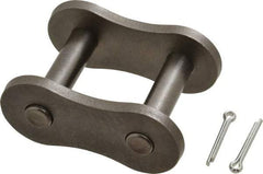 Morse - 2" Pitch, ANSI 160, Cottered Roller Chain Connecting Link - Chain No. 160 - Industrial Tool & Supply