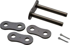 Morse - 1-1/4" Pitch, ANSI 100-2, Cottered Roller Chain Connecting Link - Chain No. 100-2 - Industrial Tool & Supply