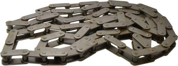Morse - 1-1/2" Pitch, ANSI C2060H, Conveyor Chain - Chain No. C2060H, 10 Ft. Long, 15/32" Roller Diam, 1/2" Roller Width - Industrial Tool & Supply