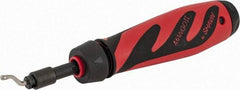 Shaviv - 12 Piece, Cobalt Blade, Hand Deburring Tool Set - B Blade Holder, For Hole Edge, Straight Edge - Industrial Tool & Supply
