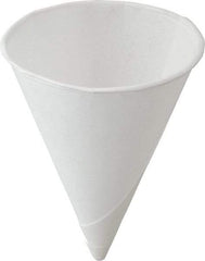 Solo - Solo Conical Paper Cold Cups, 4 oz - White - Industrial Tool & Supply