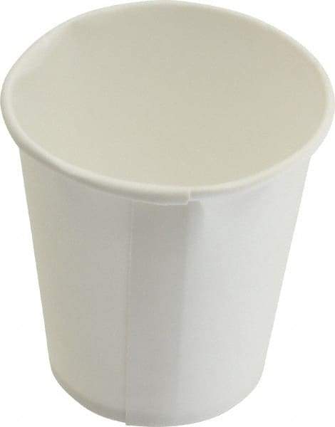 Solo - Solo Flat Bottom Paper Cold Cups, 3 oz - White - Industrial Tool & Supply