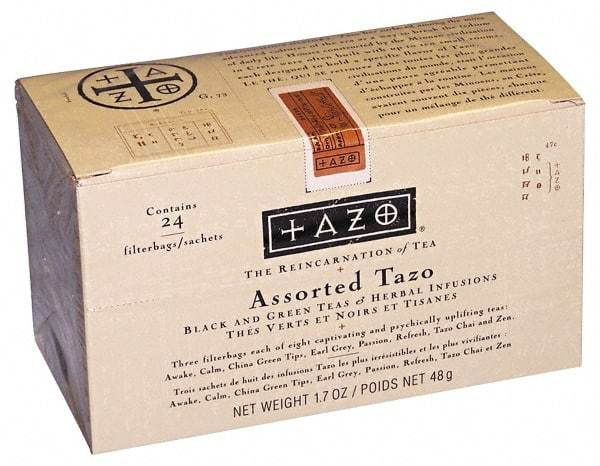 TAZO - Assorted Tea Bags - Industrial Tool & Supply