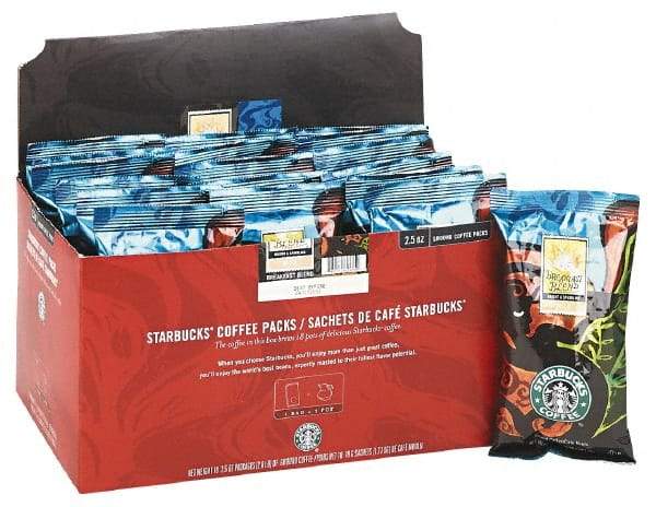 Starbucks - Starbucks Regular Breakfast Blend Coffee, 2.5 oz. Bag - Industrial Tool & Supply