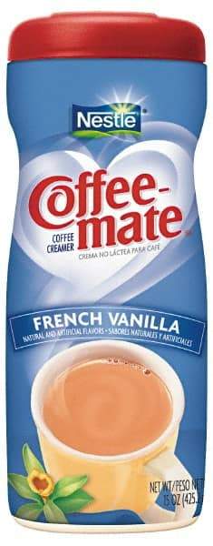 Coffee-Mate - 15 oz French Vanilla Powdered Creamer - Use with Hot Drinks - Industrial Tool & Supply