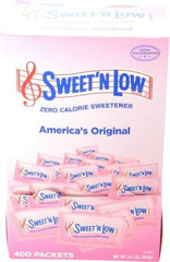 Sweet 'N Low - Artificial Sweetener - 0.035 Ounce Sweet 'n Low Artificial Sweetener Packets - Industrial Tool & Supply