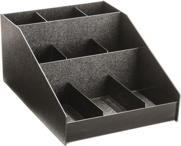 Vertiflex Products - Horizontal Organizer - 12 x 16 x 7-1/2 Inch, Black, For Use with Condiments - Industrial Tool & Supply