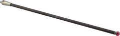 Renishaw - 0.24 Inch Ball Diameter, Carbon Fiber Stem, M4 Thread, Ruby Point Ball Tip CMM Stylus - 7.4213 Inch Working Length, 0.1772 Inch Stem Diameter, 7-7/8 Inch Overall Length - Industrial Tool & Supply