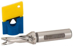 Iscar - 0.354" to 0.37" Diam, 3xD, 1.06" Max Depth, 1/2" Shank Diam, 3.46" OAL, Replaceable-Tip Drill - FCP, ICK, ICK-2M, ICM, ICP, iCP-2M Insert, 59353060 Toolholder, Series SumoCham - Industrial Tool & Supply