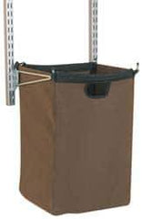Triton - 15" Wide, 22" High, Open Shelving Accessory/Component - Nylon/Steel, 12" Deep, Use with Hang Rail Spacing of 14-1/2" - Industrial Tool & Supply