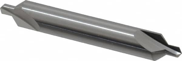 Hertel - #4 Plain Cut 82° Incl Angle Solid Carbide Combo Drill & Countersink - Industrial Tool & Supply