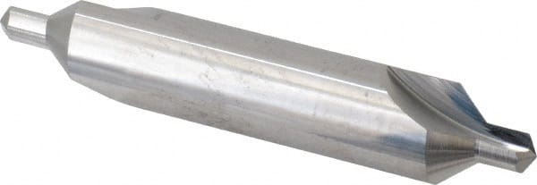 Hertel - #7 Plain Cut 82° Incl Angle Solid Carbide Combo Drill & Countersink - Industrial Tool & Supply