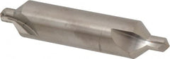 Hertel - #8 Plain Cut 82° Incl Angle Solid Carbide Combo Drill & Countersink - Industrial Tool & Supply