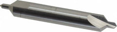 Hertel - #4 Plain Cut 90° Incl Angle Solid Carbide Combo Drill & Countersink - Industrial Tool & Supply