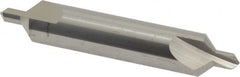 Hertel - #5 Plain Cut 90° Incl Angle Solid Carbide Combo Drill & Countersink - Industrial Tool & Supply