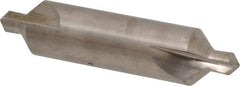 Hertel - #8 Plain Cut 90° Incl Angle Solid Carbide Combo Drill & Countersink - Industrial Tool & Supply